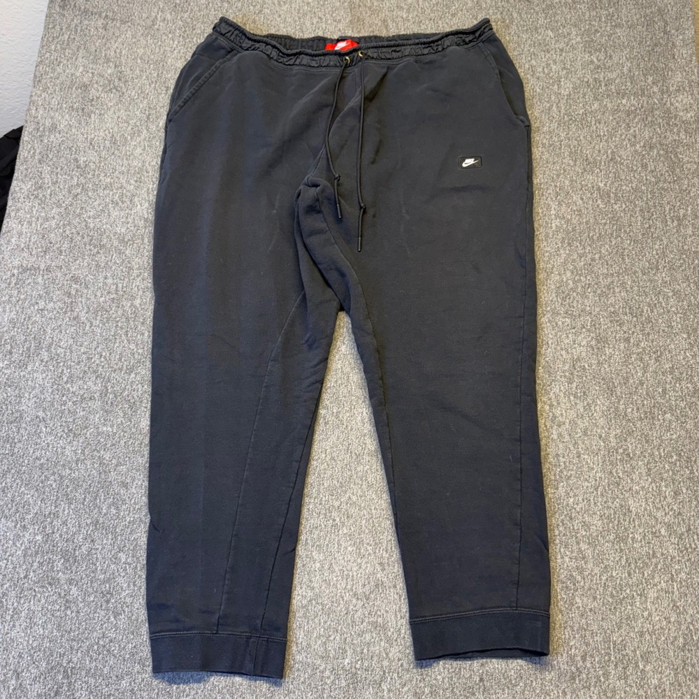Nike Sportswear Modern Joggers Black Tapered Sweatpants 805154-010 Mens 3XL